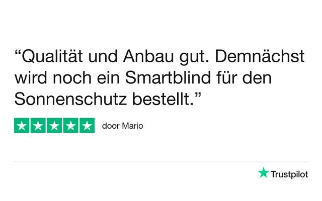 Smartblinds Kunde review 